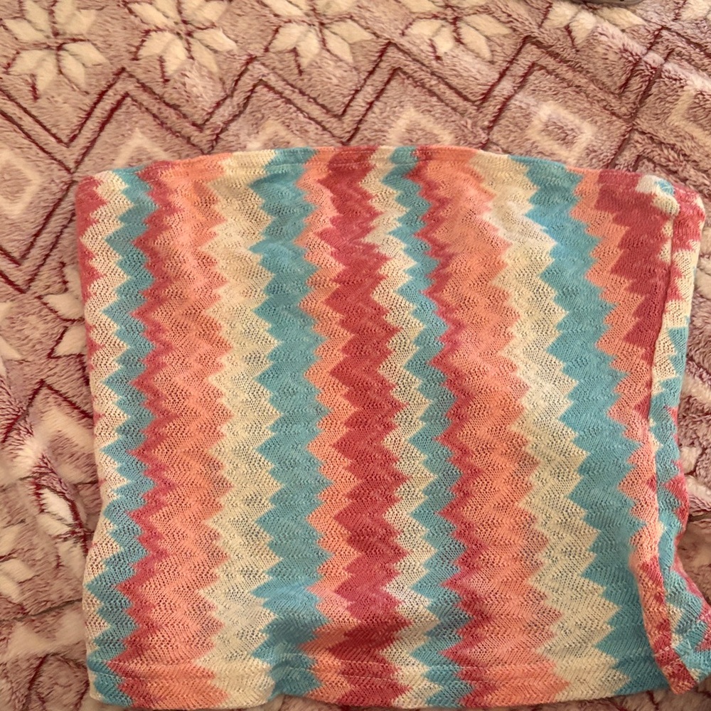 SHEIN Multicolor Knit Fabric